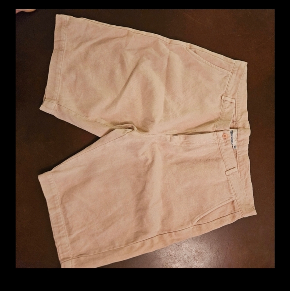 Nwot jungmaven Pastel Hemp + Organic Cotton Relaxed Pale Tan Shorts XL